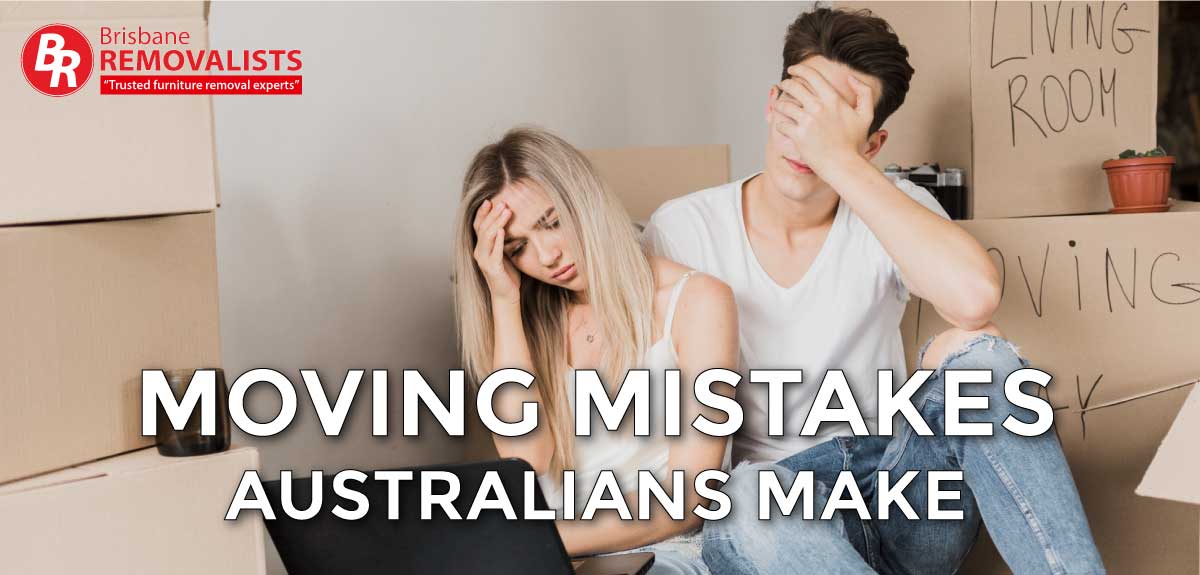 Brisbane Removalists Moving mistakes Australians make article feature image of a stressed couple