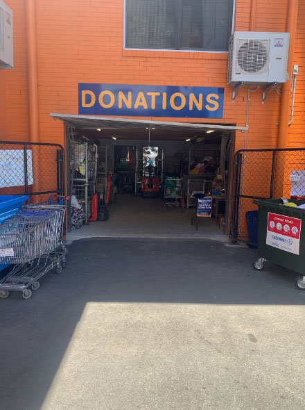 Moving services page image of a donation drop off location