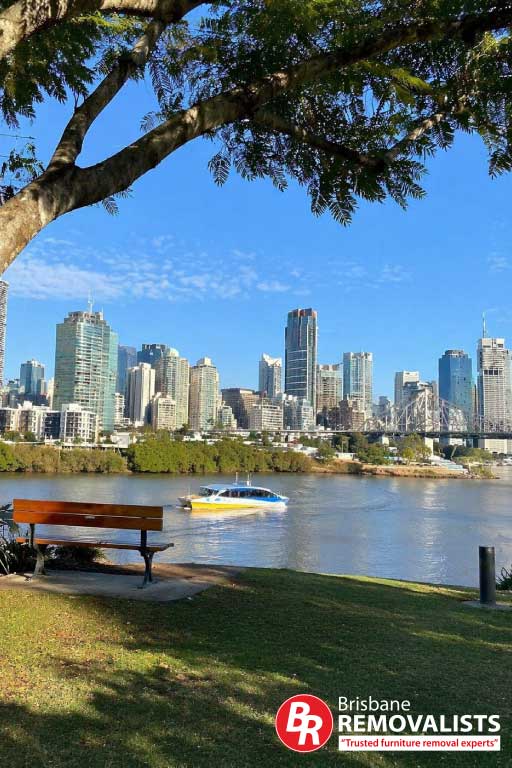 Removalists East Brisbane image of Brisbane River