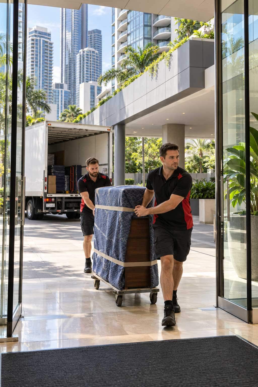 Removalists Brisbane City Removalists Brisbane City moving team in action