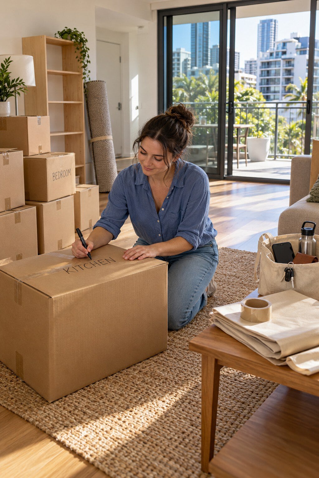Labeling Boxes Before Moving Day